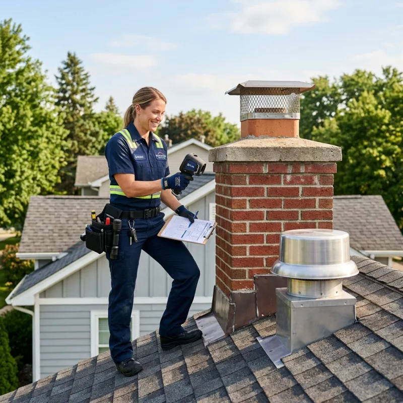 Technician removing a deceased bird from an indoor space in Hurstbridge